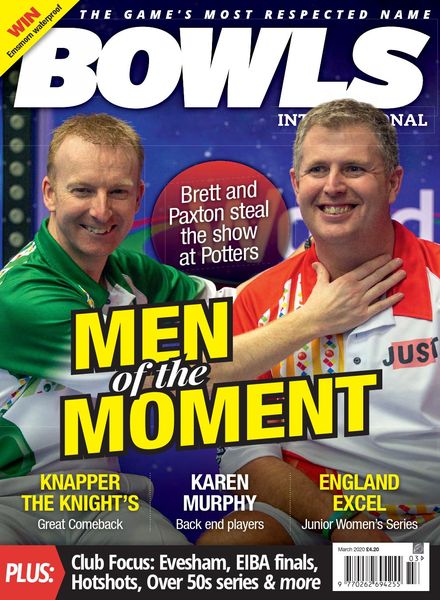 Bowls International – March 2020