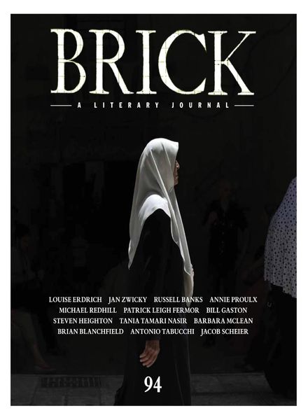 Brick A Literary Journal – Issue 94, Winter 2015