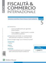 Fiscalita & Commercio Internazionale – Maggio 2020