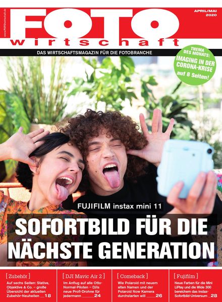 Fotowirtschaft – April-Mai 2020
