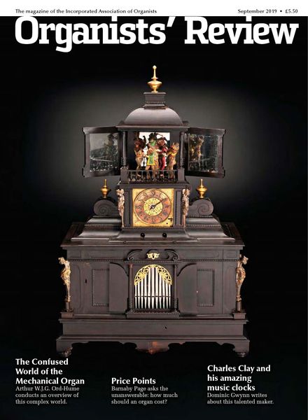 Organists’ Review – September 2019