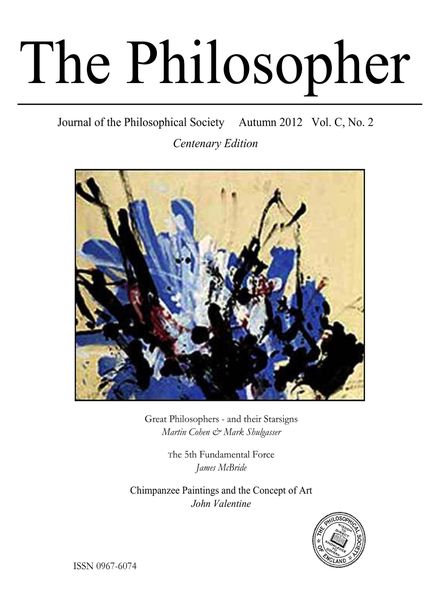 The Philosopher – Autumn 2012