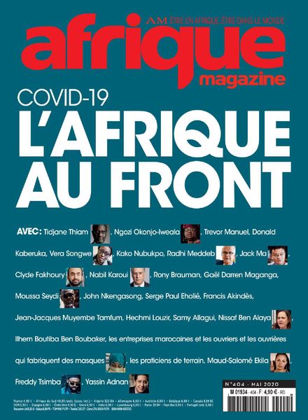 Afrique Magazine – Mai 2020