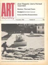 Art Monthly – November 1982