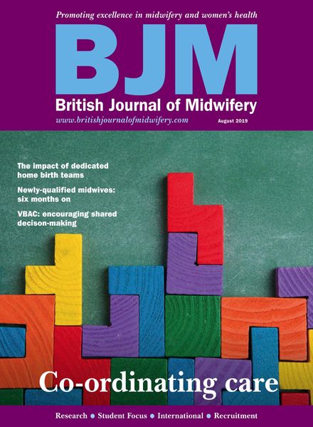 British Journal of Midwifery – August 2019