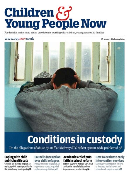Children & Young People Now – 19 January 2016
