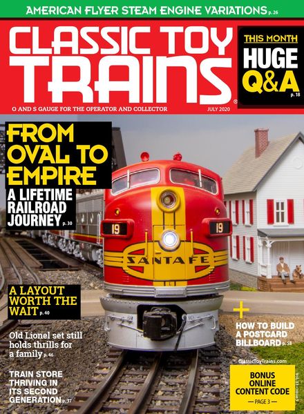 Classic Toy Trains – July 2020
