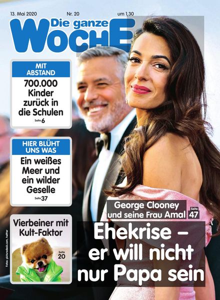 Die ganze Woche – 13 Mai 2020