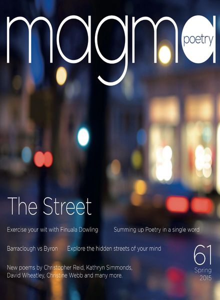 Magma Poetry – 61 The Street