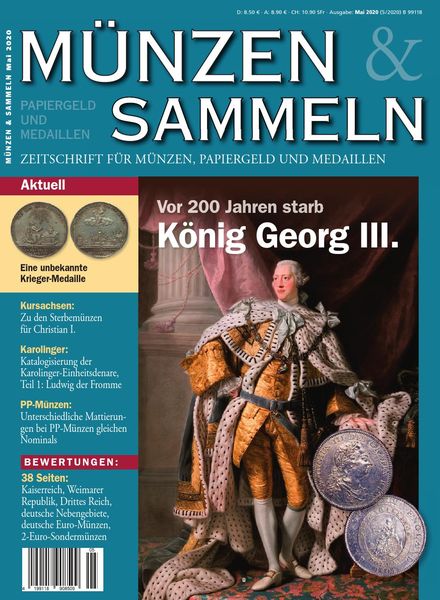 Munzen & Sammeln – Mai 2020