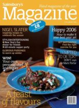 Sainsbury’s Magazine – January 2006