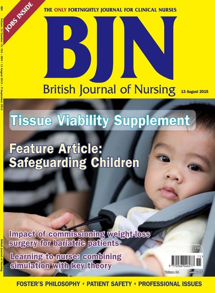 British Journal of Nursing – 13 August 2015