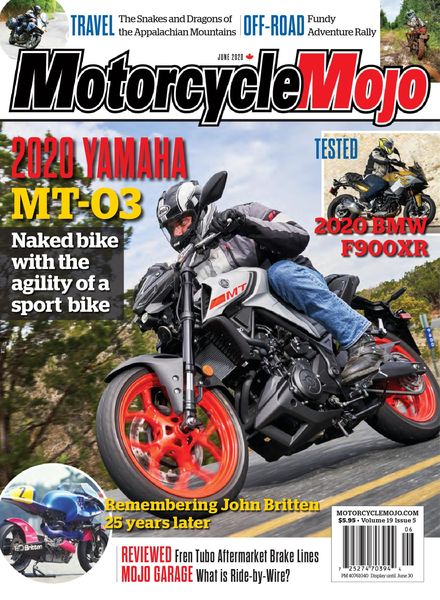 Motorcycle Mojo – June 2020