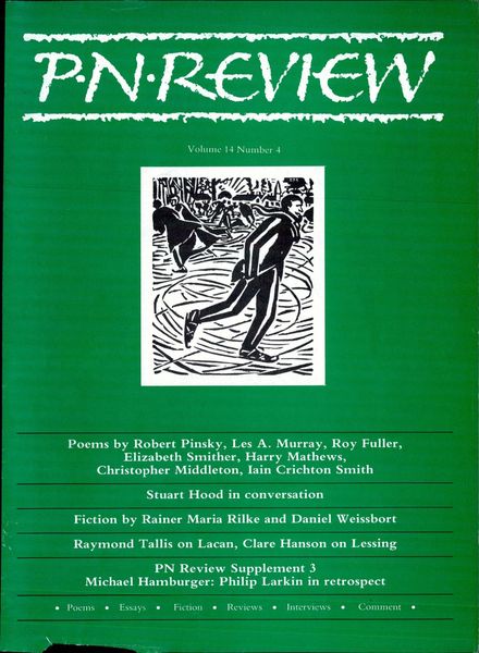 PN Review – March – April 1988