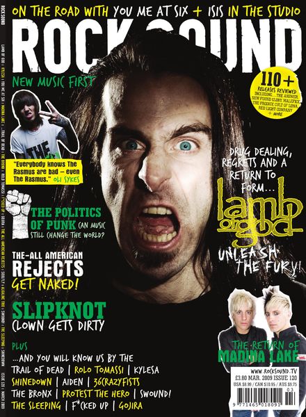Rock Sound Magazine – March 2009