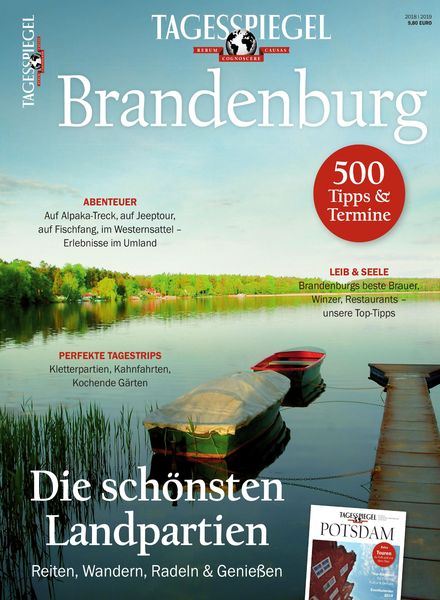 Tagesspiegel Freizeit – Brandenburg – Marz 2018