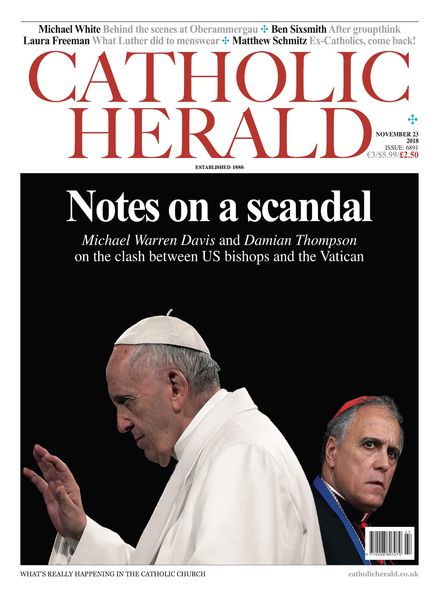 The Catholic Herald – 23 November 2018