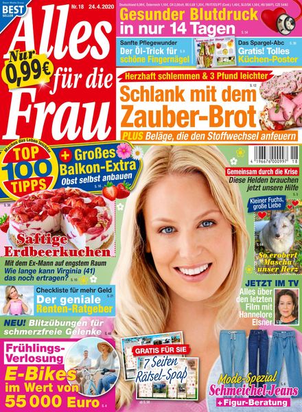 Alles fur die Frau – 24 April 2020