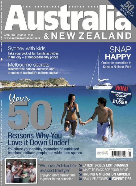 Australia & New Zealand – April 2010