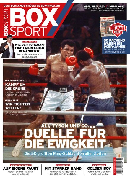 BoxSport – Juni 2020