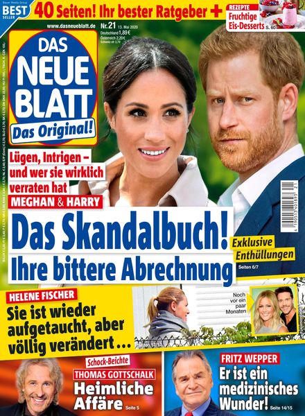 Das neue Blatt – 13 Mai 2020