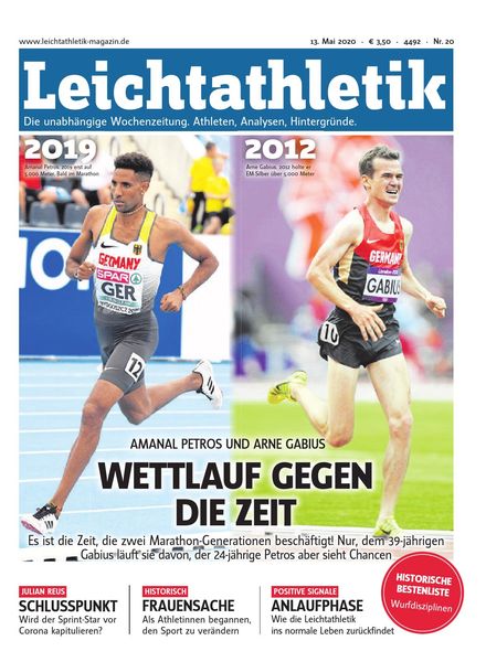 Leichtathletik – 13 Mai 2020