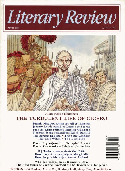 Literary Review – April 2001