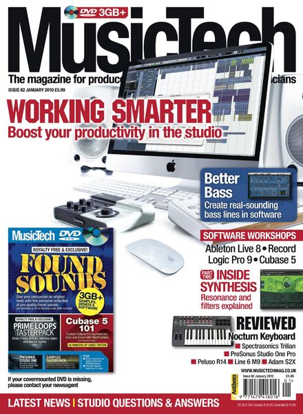 MusicTech – January 2010