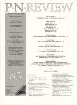 PN Review – January – February 1992