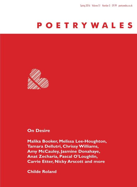 Poetry Wales – Spring 2016 51.3