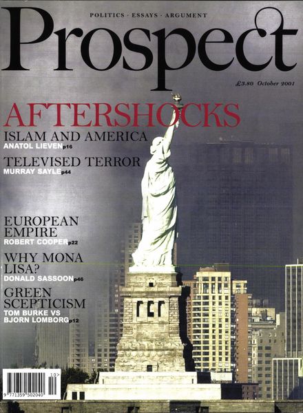 Prospect Magazine – October 2001