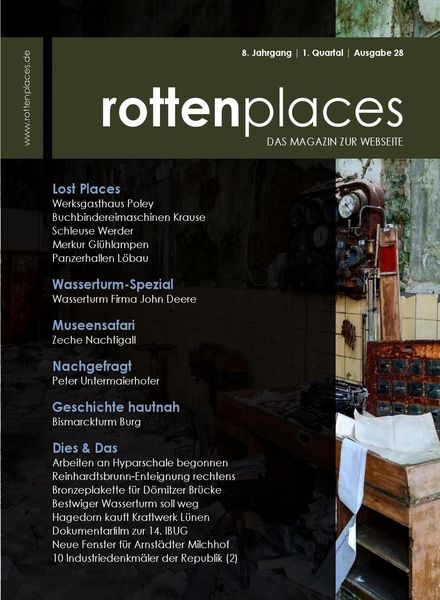 rottenplaces Magazin – Nr 1 2020