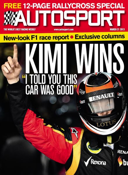 Autosport – 21 March 2013