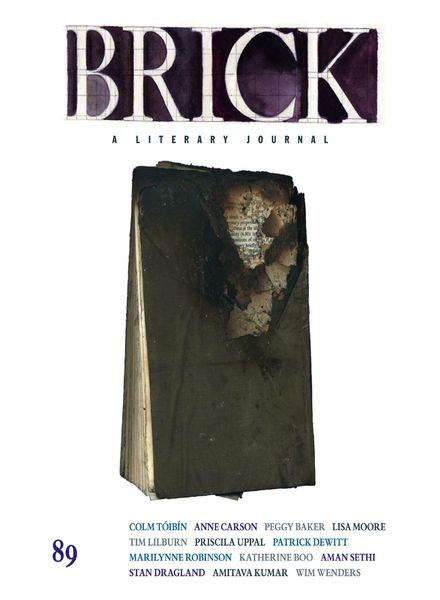 Brick A Literary Journal – Issue 89, Summer 2012