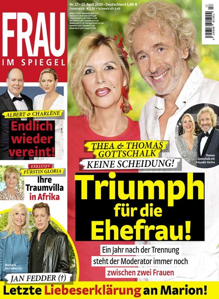 Frau im Spiegel – 15 April 2020
