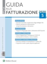 Guida alla Fatturazione – Maggio 2020