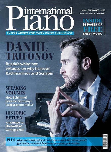 International Piano – Issue 60 – October 2019