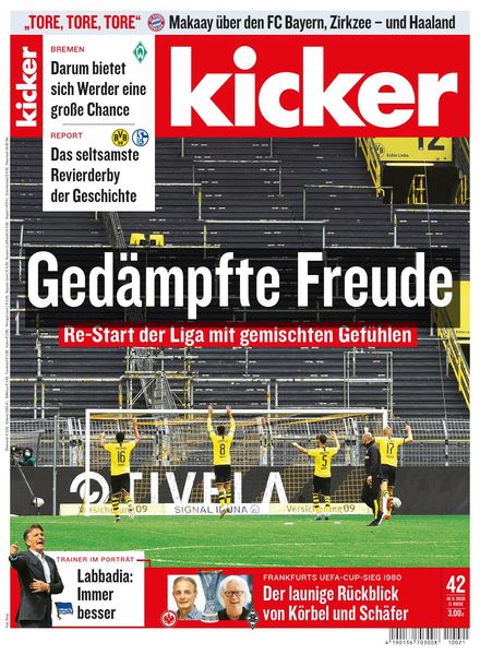 Kicker – 18 Mai 2020