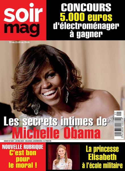 Le Soir Magazine – 23 mai 2020