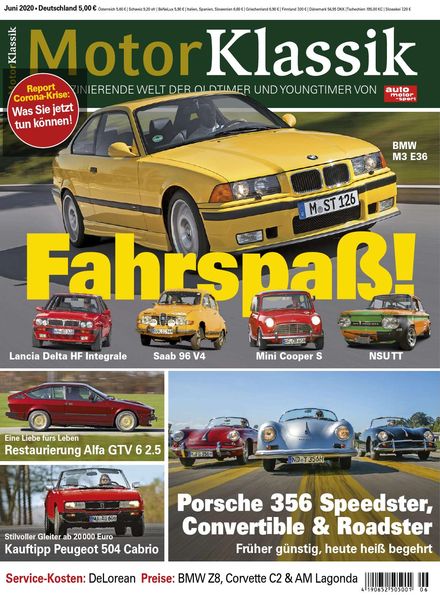 Motor Klassik – Juni 2020