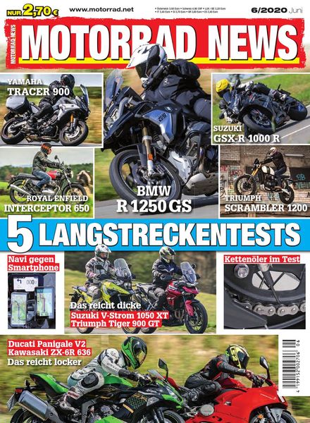 Motorrad News – Juni 2020