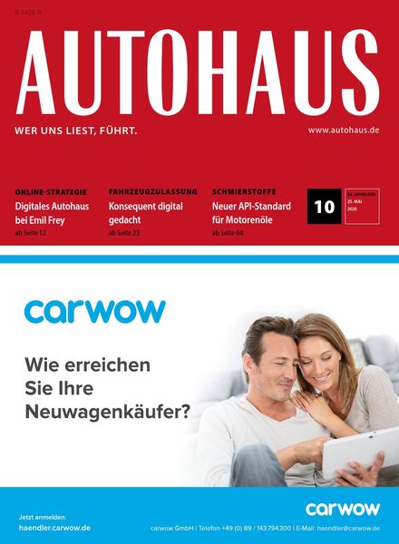 Autohaus – 19 Mai 2020