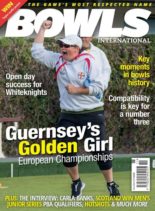 Bowls International – November 2019