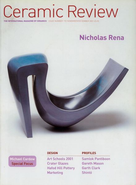 Ceramic Review – november- December 2001