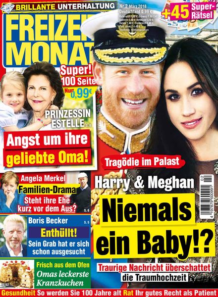 Freizeit Monat – Marz 2018