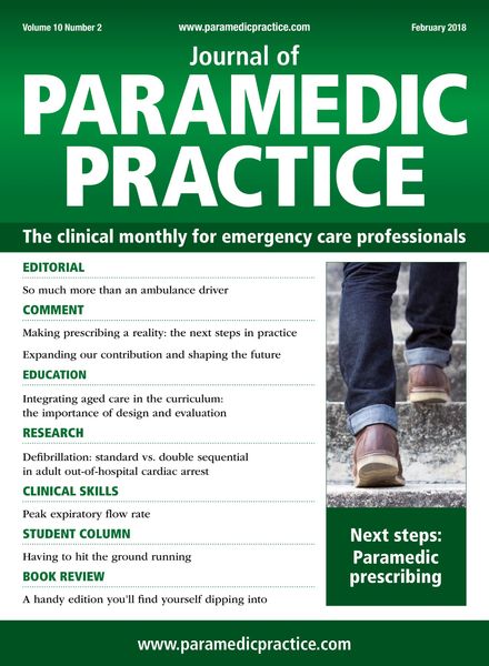 Journal of Paramedic Practice – February 2018