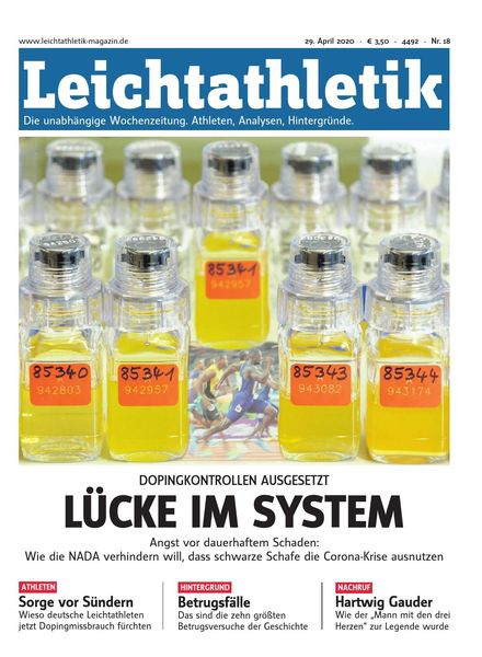 Leichtathletik – 29 April 2020