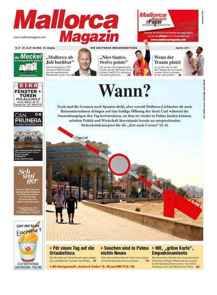 Mallorca Magazin – Nr.21, 21 Mai 2020