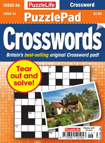 PuzzleLife PuzzlePad Crosswords – Issue 46 – May 2020