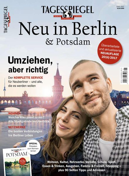 Tagesspiegel Freizeit – Neu in Berlin & Potsdam – Juni 2016